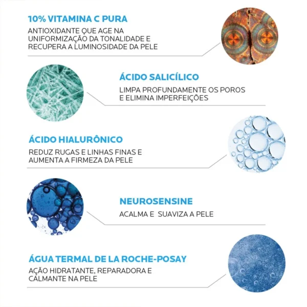 La Roche-Posay Pure Vitamin C10 - Sérum Facial 30ml - Imagem 4